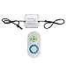FVTLED Z101C Aluminium DC 12V LED Dimmer Remote Controller for Single Color Deck Light, Adjustable Brightness Light Dimming On/Off Switch