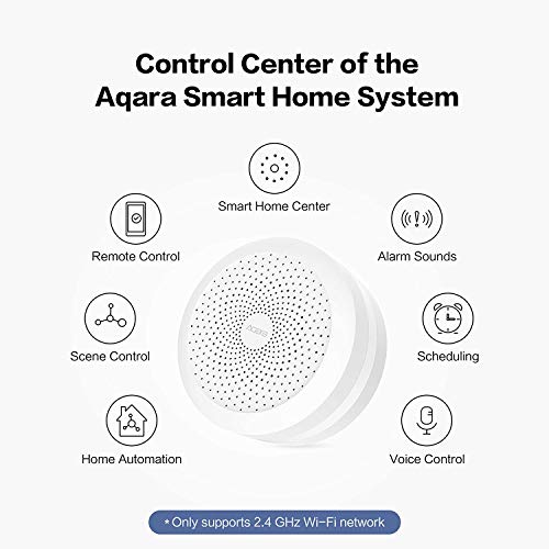 Aqara Hub, Wireless Smart Home Bridge for Alarm System, Home Automation