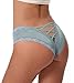 Sofishie Sexy V-Back Criss Cross Panties - Green - Large