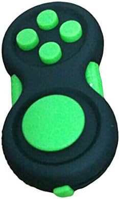 OWLCE Pad Fidget Cube Hand Shank Fidget Spinner Toys ADHD Anti-Anxiety for Children Adults (Green)