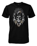 Harley-Davidson Men's Clench Short Sleeve Crew Neck T-Shirt, Solid Black
