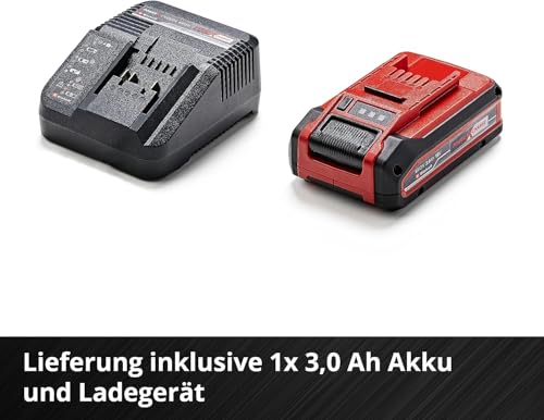 Einhell City Akku-Rasenmäher GE-cm 18/30 Li Kit Power X-Change (18 V, 30 cm Schnittbreite, bis 150 m², Brushless, 25L Fangkorb, 30-70 mm Schnitthöhe, inkl. 3,0 Ah Akku + Ladegerät) 10