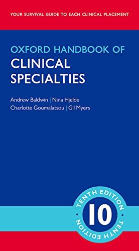 Oxford Handbook of Clinical Specialties (Oxford Medical Handbooks)