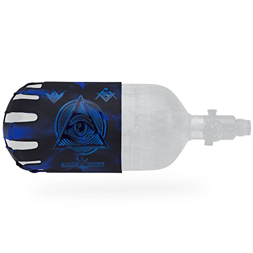 Bunker Kings Knuckle Butt Tank Covers - Conspiracy Blue - Thumbnail 4