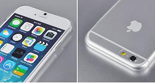 Swees 0.4mm Ultra Slim TPU Silicone Back Case for Iphone 6 - Transparent