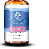 Rose Water Pure | Premium Rose Water | 100% Pure, Natural Skin & Facial Toner For Puffy Eyes - 4 Oz | Treatment for Dark Circles, Bags Under Eyes, & Clear Skin | Rosewater that Soothes Dry and Irritated skin | Premium Cleanser, Best Natural Face Wash