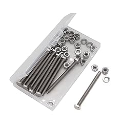 1/4-20 Bolts Nuts Washers Kit, binifiMux 50pcs
