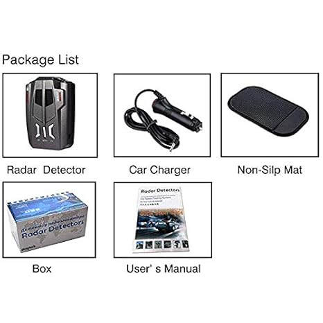 Amazon.com: Mancai Radar Detectors for Cars, 360 Degree ...