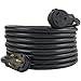 Conntek 14364 30 Amp RV Extension Cord, 50 Feet, UL Listed