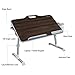 Kavalan Right & Left Handed Design Portable Laptop Table with Handle, Height & Angle Adjustable Sit and Stand Desk, Bed Table Tray, Foldable Laptop Stand Holder for Sofa Couch – Black Teakthumb 3