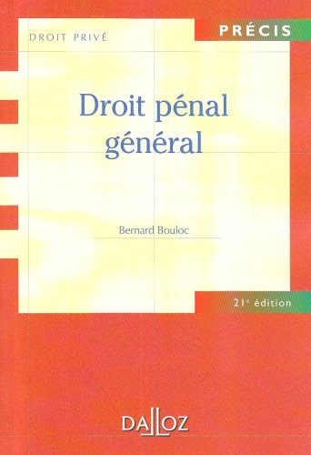 Droit pénal général
