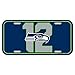 Seattle Seahawks NFL "12th Man" Official 6"x12" Plastic License Plate