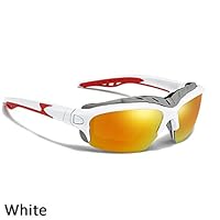 LTWAAXP Anit-Fog Ski Professional Polarized Skiing Goggles Cross Country Sport Sunglasses Riding Glasses Windproof Women and Men Polarizing-White