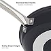 Hommate 9 Inch Nonstick Omelette Pan, Aluminum, Scratch-Resistant, Oven Safe
