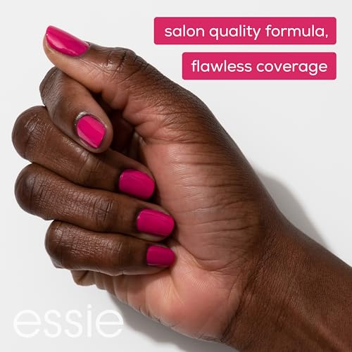 essie Salon-Quality Nail Polish, Vegan, Fall 2023, Dark Blue, Step Out of Line, 0.46 fl oz - Image 6