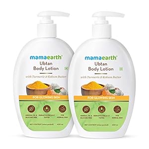 Mamaearth Ubtan Body Lotion – Pack of 2 (400 ml * 2)