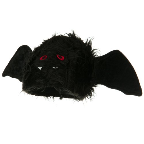 Bat Hat - Black Red