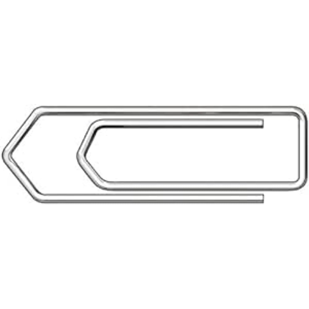 Essentials 45mm Jumbo Paperclip (Pack of 100)
