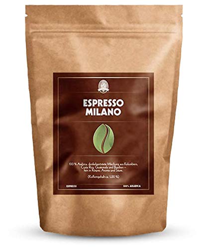 Henry´s Espresso Milano 500g - 100% Arabica - volles Aroma - handwerklich geröstet - Kaffeebohnen