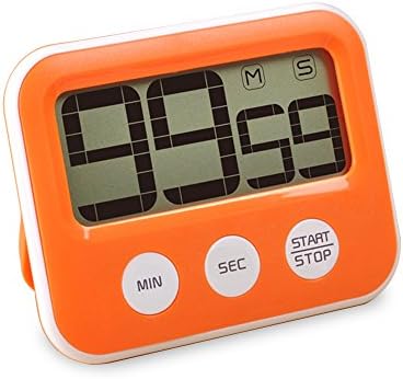 Digital Kitchen Timer Countdown Timer - MAGOTAN Cooking Timer with Big Digits Loud Alarm Magnetic Backing Stand Memory Large LCD Display for Cooking Baking Exercise Games Office (Battery Not Included)
