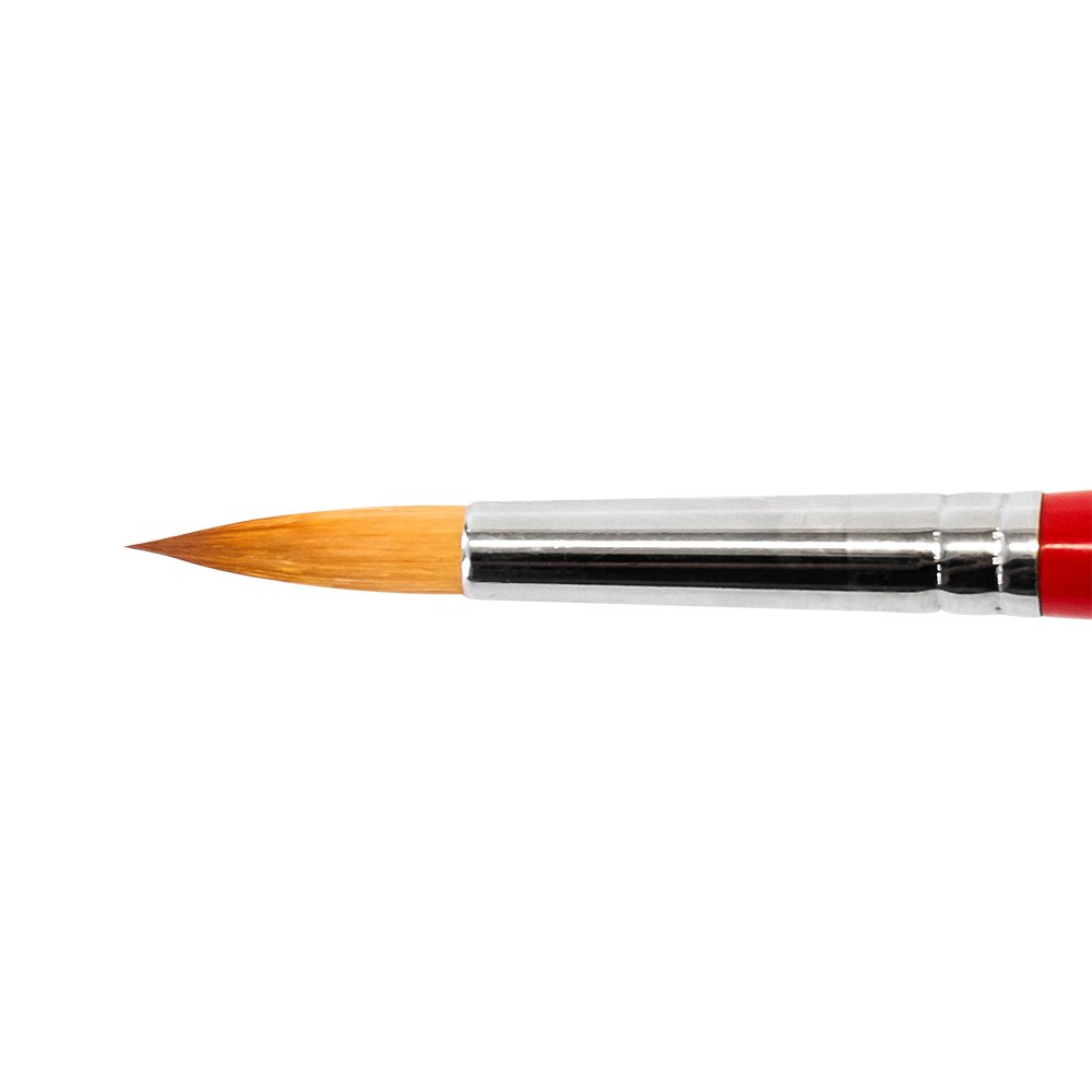 Daler-Rowney Dalon Watercolour Brush, Soft Synthetic Hair, Short Handle, Round, 10