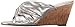 Nine West Women's Kessie Metallic Wedge Sandal