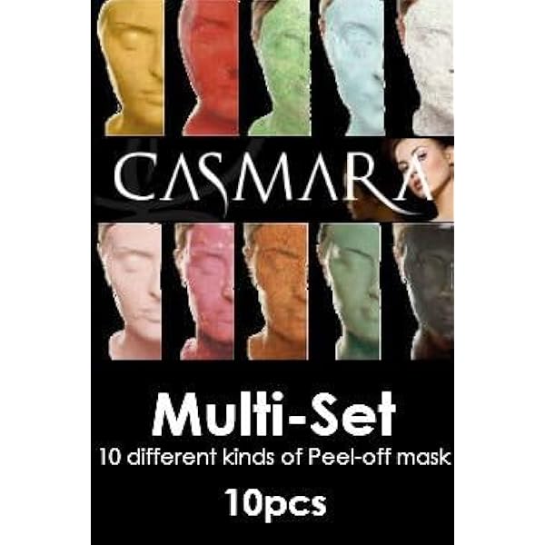 Amazon.com : CASMARA Facial Mask Pack of 10 Multi Set (Gold 2080