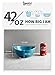 Sweese 104.107 Porcelain Bowl - 42 Ounce for Cereal, Salad and Popcorn - Set of 1, Steel Blue