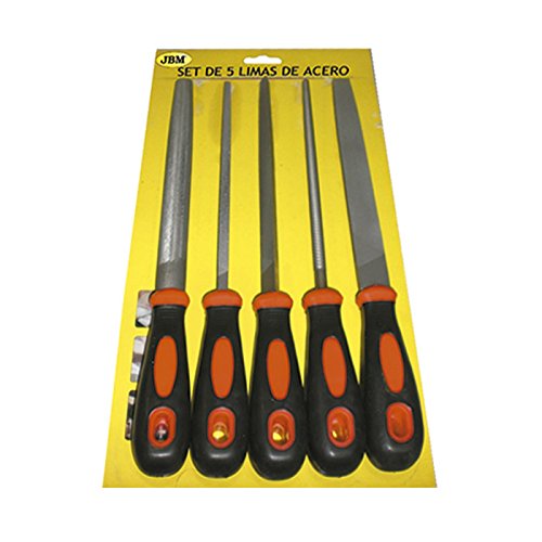 JBM 51853 Set of 5 Steel Files