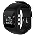 GBSELL ReplacementSoft Silicone Rubber Watch Band Wrist Strap for Polar A300 Fitness Watch (Black)