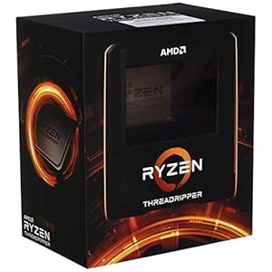 AMD Ryzen Threadripper 3970X-processor (32C/64T, 128 MB cache, 4,5 GHz boost)
