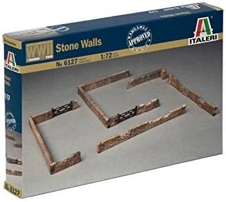 Italeri Models Stone Walls in 1/72 Scale Kit by Italeri Models