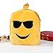 Creazy Cute Emoji Emoticon Shoulder School Child Bag Backpack Satchel Rucksack Handbag (C)