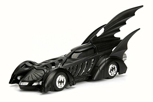 1995 Batman Forever Batmobile, Black - Jada 98717 - 1/32 Scale Diecast Model Toy Car