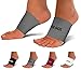 SB SOX Arch Support Sleeves for Plantar Fasciitis Relief (1 Pair) – Foot Compression Sleeves for Plantar Fasciitis and Arch Support for Everyday Use (Gray, X-Large)
