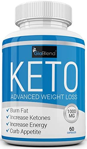 GiaBlend Keto Dietary Supplement - Enhanced Ketosis Diet Supplement to Burn Fat Fast & Increase Ketones
