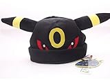 New Pokemon Center Umbreon Noctali Nachtara Soft Plush Hat