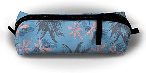 Alone Stationery Bag Pen Holder Pencil Pouch Cosmetic Pineapple Office Supplies Coins Makeup Pouch Purse For Students