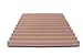 Soundproofing Acoustic Studio Foam - Rosy Beige Color - Wedge Style Panels 12”x12”x1” Tiles - 6 Pack