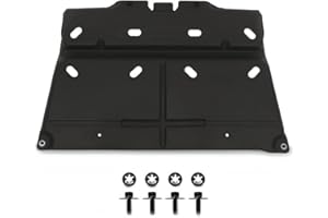 PIT66 Engine Splash Shield Compatible with Ford F150 2015-2020 with Gasoline Engine/Not Fit Raptor Model/Not Fit 3.0L Diesel Under Engine Splash Guard Cover Black ML3Z-7222-D