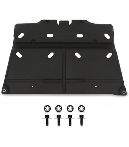 Front Engine Splash Shields Fit for 2018-2022 Ford Mustang