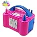 IDAODAN Portable Dual Nozzle Rose Red 110V 600W Electric Balloon Blower Pump/Electric Balloon Inflator For Decoration primary