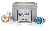 Scented Massage Oil Candle - Amor Coconut Vanilla Aromatherapy | Destiny Candle by Karen Michelle | Beautiful Piece of Jewelry Inside | A Perfect Way to Rekindle the Romance