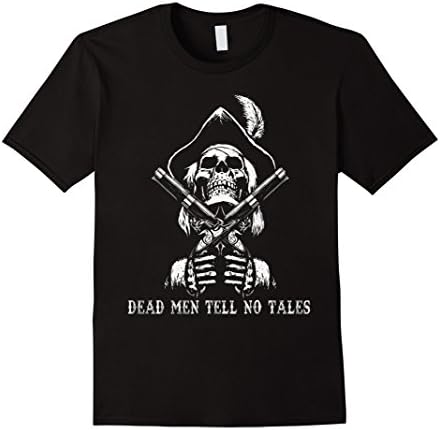 Men's Dead Men Tell No Tales T-Shirt  2XL Black