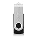 Maxonor 128GB USB 2.0 Flash Drive Metal Swivel Pen Drive Memory Stick Thumb Drives (128GB, Black)