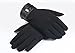 Beautyvan， Winter Mens Full Finger Smartphone Touch Screen Cashmere Cute Fashion Gloves Mittens (Black)