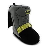 Batman Toddler Boys Caped Slipper (Medium 7/8)