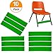 ( 10 count ) Natural Latex Stretch Foot Bands Workout ADHD ADD SPD Autism Sensory Needs & Stretch Foot Band for Chairs by Solace Helps Improve Focus in the Classroom Rehab or Physical Therapy