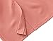 MUXXN Womens Audrey Hepburn Style Half Sleeves Summer Knee Length Dress (Peach XL)