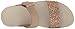FitFlop Women's Lulu Popstud Slide Sandal Flip Flop, Desert Stone, 7 M US